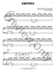 Empires piano sheet music cover